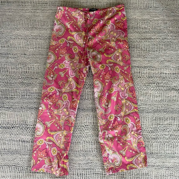 Lauren Ralph Lauren Paisley Pajama Bottoms - Picture 2 of 8